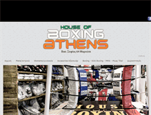 Tablet Screenshot of houseofboxing.gr
